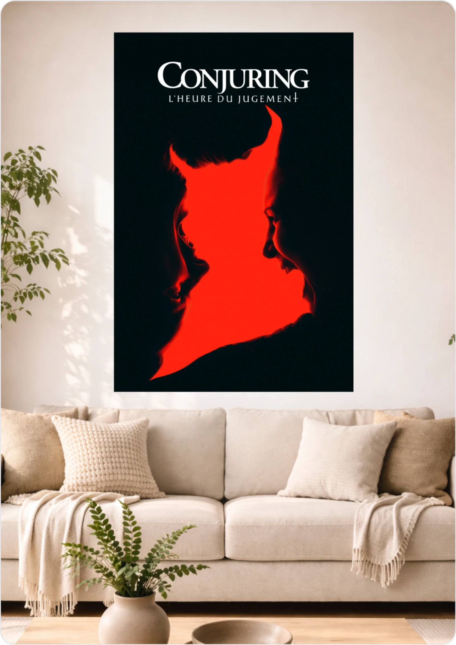 Affiche Conjuring : L’Heure du jugement – Format A3 – Décoration cinéma